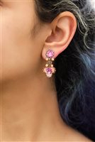 Orecchini Ayala Bar Donna Rose Embrace in Lega metallica Cristallo R2228 - R2228